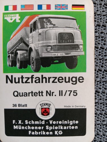Nutzfahrzeuge quartett - nutzfahrzeuge, nr